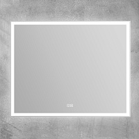 BelBagno Зеркало 110x80h см, с подсветкой, подогревом и выключателем, цвет: хром глянцевый Spc-Grt-1100-800-Led-Tch-Warm