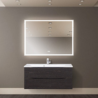 BelBagno Зеркало 110x80h см, с подсветкой, подогревом и выключателем, цвет: хром глянцевый Spc-Grt-1100-800-Led-Tch-Warm