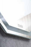 BelBagno Зеркало 80x80h см, с подсветкой и сенсорным выключателем, цвет: хром глянцевый Spc-Ott-800-800-Led-Tch-Warm