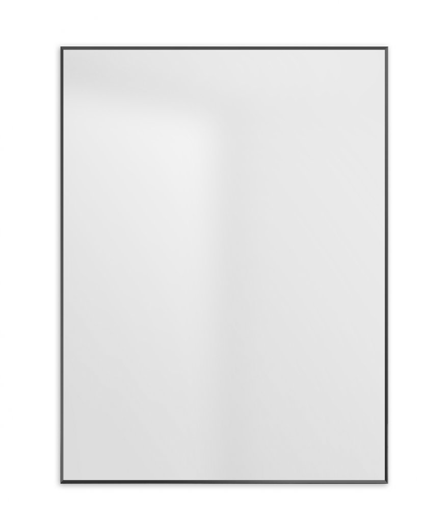 BelBagno Зеркало 60x80h см, без подсветки, цвет: черный матовый Spc-Al-600-800 Nero