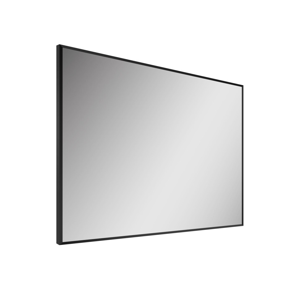 BelBagno Зеркало 100x80h см, без подсветки, цвет: черный матовый Spc-Al-1000-800 Nero