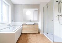 BelBagno Зеркало 100x80h см, с подсветкой и выключателем, цвет: хром глянцевый Spc-Uno-1000-800-Tch