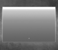 BelBagno Зеркало 120x80h см, с подсветкой и выключателем, цвет: хром глянцевый Spc-Uno-1200-800-Tch