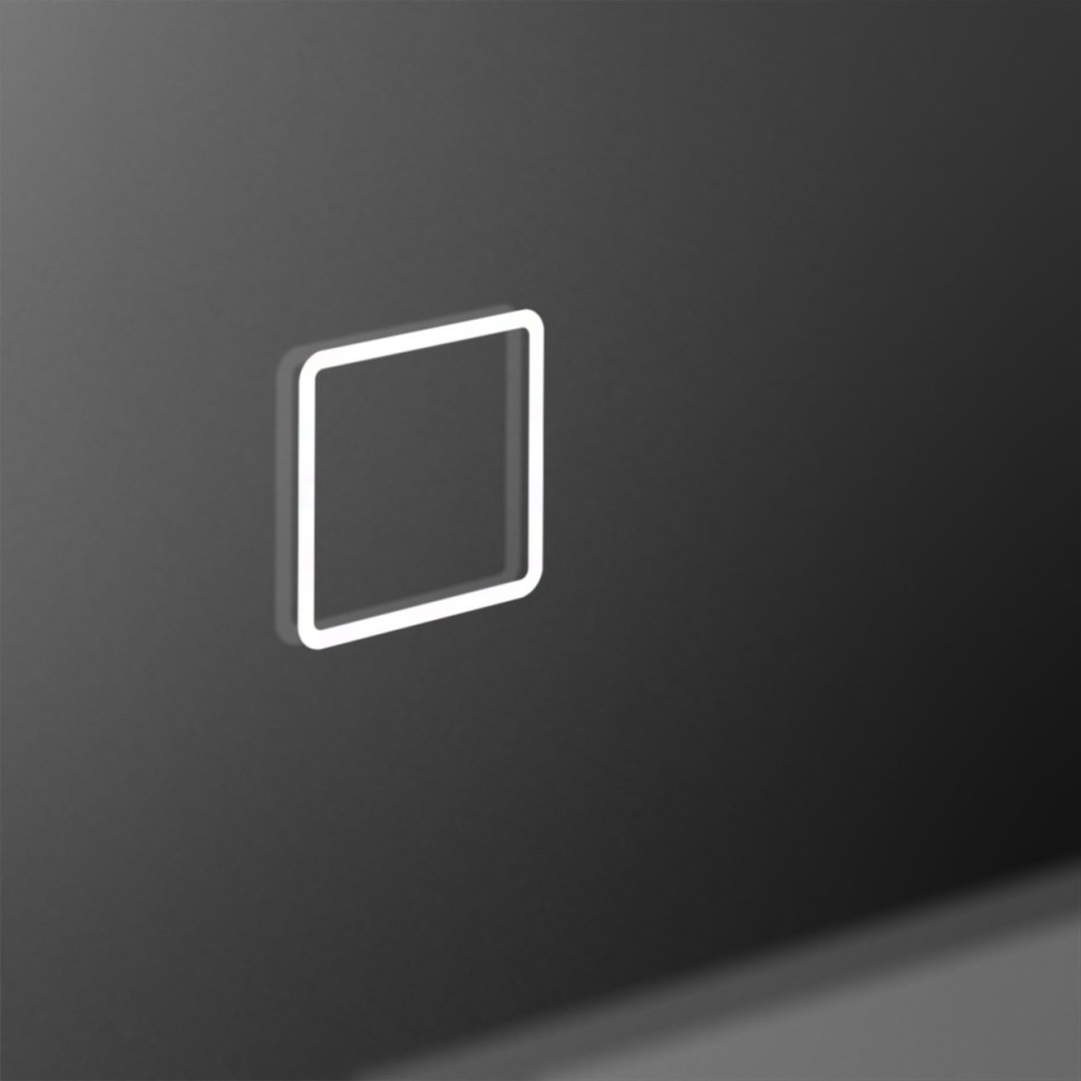 BelBagno Зеркало 90x80h см, с подсветкой и сенсорным выключателем, цвет: хром глянцевый Spc-Uno-900-800-Tch