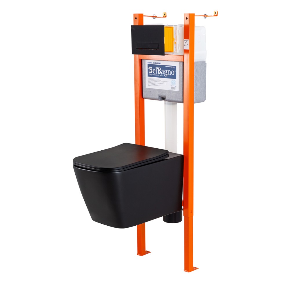 BelBagno Инсталляция для унитаза 40x113h см, с комплектом крепления, без клавиши смыва Bb004-40 Expert