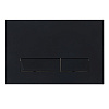 BelBagno Кнопка смыва для унитаза, ABS-пластик, цвет: черный матовый Bb012-Mr-Nero.M