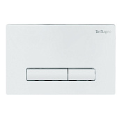 BelBagno Кнопка смыва для унитаза, ABS-пластик, цвет: белый глянцевый Bb018-Gv-Bianco