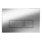BelBagno Кнопка смыва для унитаза, ABS-пластик, цвет: хром глянцевый Bb041Cr