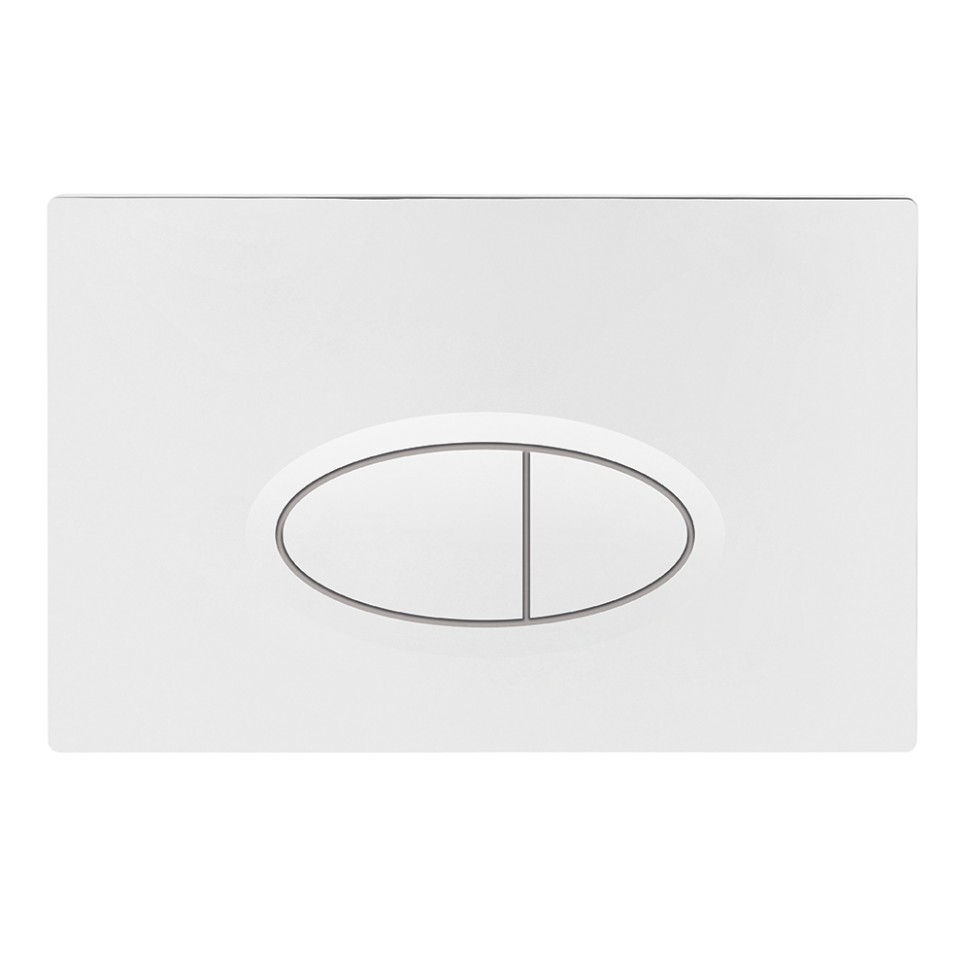 BelBagno Кнопка смыва для унитаза, ABS-пластик, цвет: белый глянцевый Bb052Bl