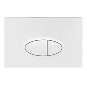 BelBagno Кнопка смыва для унитаза, ABS-пластик, цвет: белый глянцевый Bb052Bl