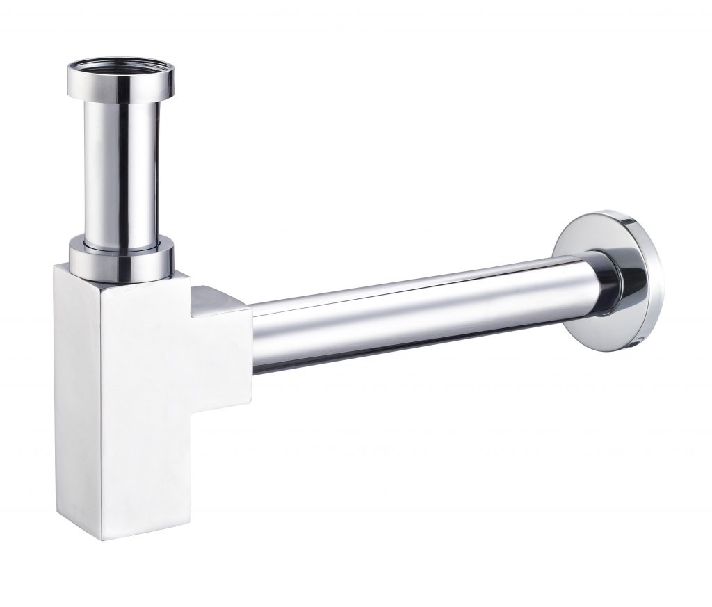 BelBagno Сифон для раковины латунный, цвет: хром глянцевый Bb-Smq2-01