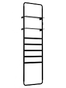 Wonzon & Woghand Dusseldorf Полотенцесушитель электрический 47,5х162h см, правое, цвет: черный мат. WW-A205-MB