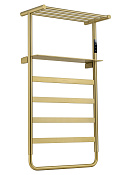 Wonzon & Woghand Dusseldorf Полотенцесушитель электрический 48х86h см, правое, цвет: брашир. золото WW-A208-BG