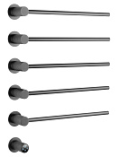 Wonzon & Woghand Munchen Полотенцесушитель электрический 52х67h см, левое, цвет: темный графит WW-A355-GM