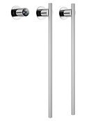 Wonzon & Woghand Dortmund Полотенцесушитель электрический 58х37h см, левое, цвет: хром глянцевый WW-A362-CR