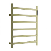 Wonzon & Woghand Essen Полотенцесушитель электрический 57,3х75h см, правое, цвет: браширован. золото WW-A405-BG