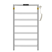 Wonzon & Woghand Koln Полотенцесушитель электрический 47,5х86h см, правое, цвет: браширован. никель WW-A6016-BR