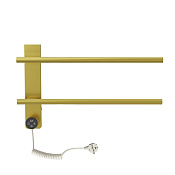 Wonzon & Woghand Nurnberg Полотенцесушитель электрический 52х31h см, левое, цвет: брашир. золото WW-AL342-BG