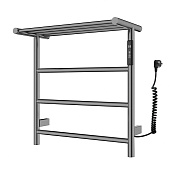 Wonzon & Woghand Bonn Полотенцесушитель электрический 47,5х49,95h см, правое, цвет: темный графит WW-AL402-GM