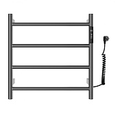 Wonzon & Woghand Bonn Полотенцесушитель электрический 47,5х47,4h см, правое, цвет: темный графит WW-AL404-GM