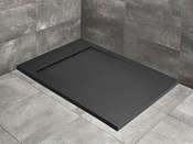 Radaway Teos F Поддон для душа из композита, 100х80х3h см с крышкой слива, цвет: antracite HTF10080-64