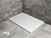 Radaway Teos F Поддон для душа из композита, 160х70х3h см с крышкой слива, цвет: white HTF16070-04
