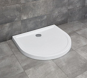 Radaway Delos P Поддон для душа из акрила, 100х90х5h см, цвет: белый глянцевый 4Z19035-03N