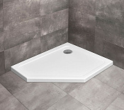 Radaway Doros PT E Поддон для душа из акрила, 100х90х5h см, правый, цвет: белый глянцевый SDRPT1090-01R