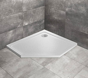 Radaway Doros PT E Поддон для душа из акрила, 100х90х5h см, левый, цвет: stone white SDRPT1090-01-04SL