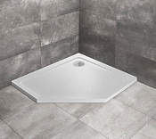 Radaway Doros PT E Поддон для душа из акрила, 100х90х5h см, правый, цвет: stone white SDRPT1090-01-04SR