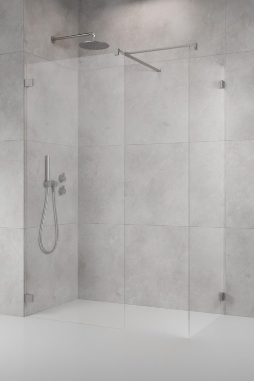 Radaway Штанга душевого ограждения промежуточная, цвет: brushed nickel 389000-91