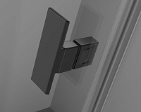 Radaway Nes DWJ I Душевая дверь в нишу, правая, прозрачная 6 мм, Easy Clean 70х200h см, цвет: black 10026070-54-01R