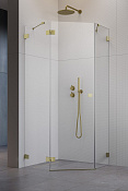 Radaway Essenza Pro PTJ Душевая дверь, правая 6 мм, Easy Clean 57х200h см, цвет: brushed gold 10100000-99-01R