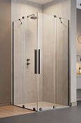 Radaway Furo KDD Душевая дверь, правая 8 мм, Easy Clean 120х200h см, цвет: brushed gunmetal 10105120-92-01R