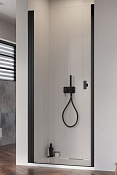 Radaway Nes 8 DWJ I Душевая дверь в нишу левая, прозрачная 8 мм, Easy Clean 90х200h см, цвет: black 10076090-54-01L