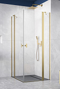 Radaway Nes KDD II Душевая дверь, правая 6 мм, Easy Clean 90х200h см, цвет: brushed gold 10031090-99-01R