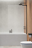 Radaway Modo SL PNJ II Шторка на ванну, прозрачная 8 мм, Easy Clean 80х150h см, цвет: black 10316080-54-01L