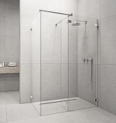 Radaway Euphoria Walk In W Боковая стенка, прозрачная 8 мм, Easy Clean 90х200h см, цвет: хром глянец 383121-01-01