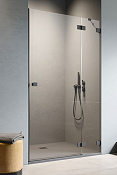 Radaway Essenza Pro DWJ Душевая дверь в нишу, правая 6 мм, Easy Clean 130х200h см, цвет: black 10099130-54-01R