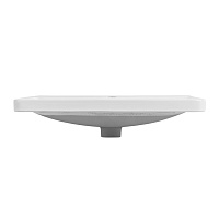 BelBagno Раковина накладная 61,5x43x14,5h см, с переливом, цвет: белый глянцевый BB-8076-3-60