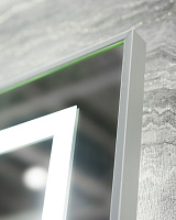 BelBagno Kraft Зеркало 100x80h см, с подсветкой, подогревом и выключателем, цвет: хром глянцевый SPC-KRAFT-1000-800-LED-TCH-WARM