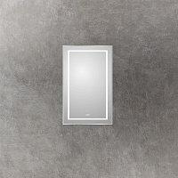 BelBagno Kraft Зеркало 50x80h см, с подсветкой, подогревом и выключателем, цвет: хром глянцевый SPC-KRAFT-500-800-LED-TCH-WARM