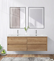 BelBagno Kraft Зеркало 60x80h см, с подсветкой, подогревом и выключателем, цвет: черный матовый SPC-KRAFT-600-800-LED-TCH-WARM-NERO