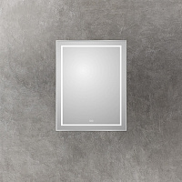 BelBagno Kraft Зеркало 70x90h см, с подсветкой, подогревом и выключателем, цвет: хром глянцевый SPC-KRAFT-700-900-LED-TCH-WARM