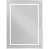 BelBagno Kraft Зеркало 50x80h см, с подсветкой и выключателем, цвет: хром глянцевый SPC-KRAFT-500-800-SENS-AL