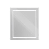 BelBagno Kraft Зеркало 70x80h см, с подсветкой и выключателем, цвет: хром глянцевый SPC-KRAFT-700-800-SENS-AL