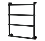 Margaroli Sole 512 Полотенцесушитель электрический 53х64h (47), правое, цвет: black brushed nickel 5124704BBB