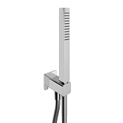 Treemme PA36 Душевой гарнитур: душевая лейка 1 вид струи, держатель, шланг, цвет: chrome RWIT8BD8CC25