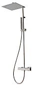 Treemme Shower Душевая стойка: термостат, ручной и верхний душ 1 вид струи, цвет: chrome IT6583CCZZZZ