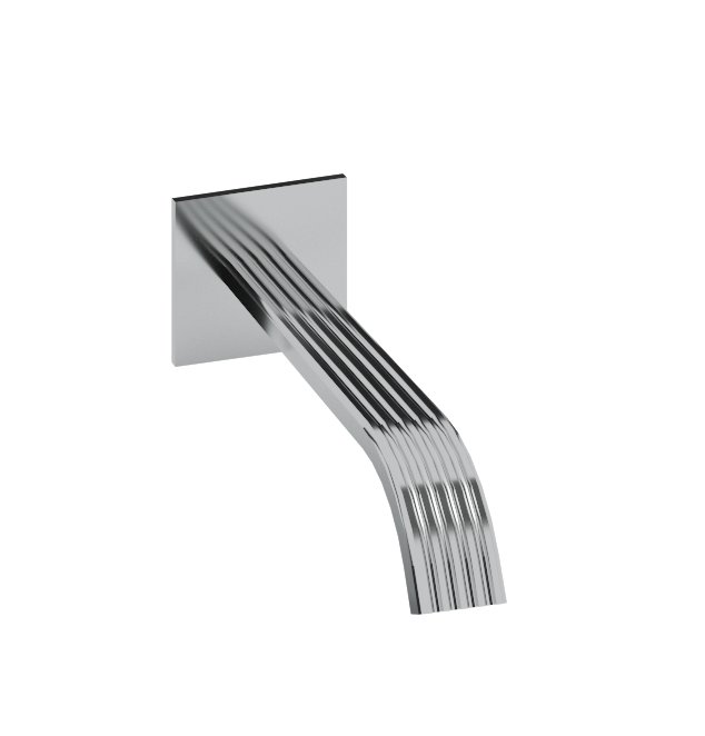 Treemme Ios Излив настенный для ванны 23 см, цвет: chrome IT2A61CCZZZZ